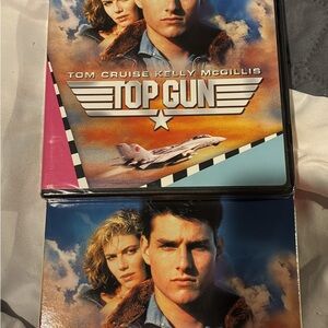 Top Gun Blu-ray Disc - Iconic Black and Pink Case